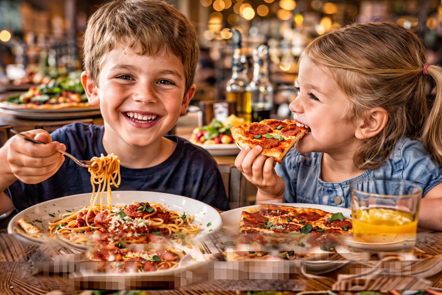 Bambini-Menü – Kindermenü